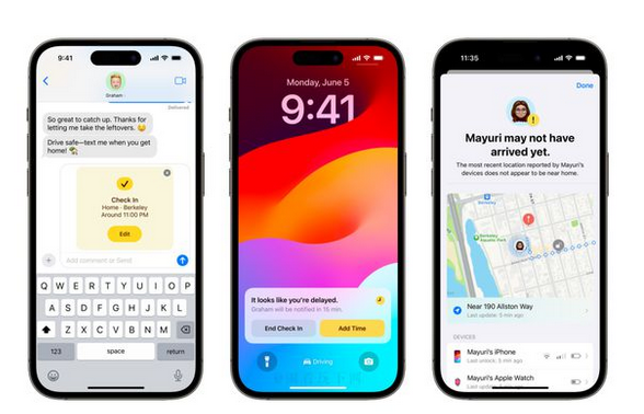 错那错那苹果维修站分享如何在iPhone上使用平安确认功能